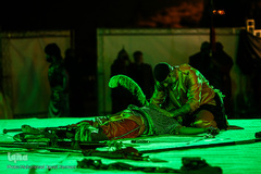 «سوگ آزادگی» در بوستان آب و آتش