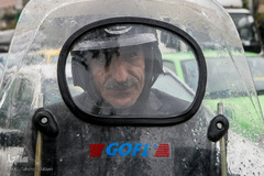 بارش اولین باران پاییزی در تهران
