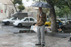 بارش اولین باران پاییزی در تهران