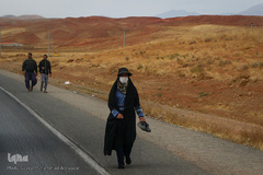 پیاده‌روی زائران رضوی