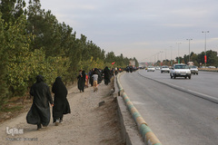 پیاده‌روی زائران رضوی