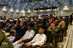 تشرف کاروان اهل سنت به حرم رضوی