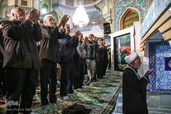 مراسم سوگواری رحلت پیامبر اعظم(ص) و شهادت امام حسن مجتبی(ع) در حرم عبدالعظیم حسنی(ع)
