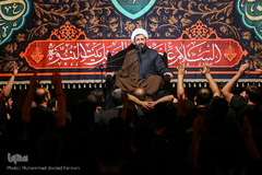 مراسم عزاداری شب شهادت امام رضا(ع)