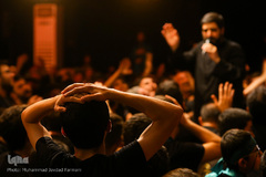 مراسم عزاداری شب شهادت امام رضا(ع)