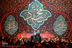 مراسم عزاداری شب شهادت امام رضا(ع)