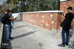 مراسم رونمایی از دیوارنگاره‌های جدید لانه جاسوسی آمریکا