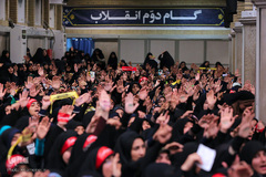 دیدار دانش‌آموزان و دانشجویان با رهبر انقلاب اسلامی