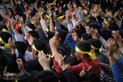 دیدار دانش‌آموزان و دانشجویان با رهبر انقلاب اسلامی