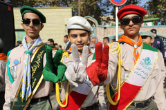 راهپیمایی یوم‌الله ۱۳ آبان در کرج