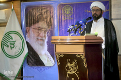 حجت الاسلام اخوان صباغ در مراسم تکریم و معارفه رییس سازمان دارالقرآن الکریم