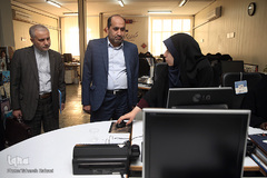 بازدید غلامرضا کریمی، قائم مقام وزیر آموزش و پرورش در امور بین‌الملل و دبیر کمیسیون ملی آیسسکو از سازمان قرآنی دانشگاهیان کشور