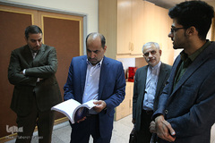 بازدید غلامرضا کریمی، قائم مقام وزیر آموزش و پرورش در امور بین‌الملل و دبیر کمیسیون ملی آیسسکو از سازمان قرآنی دانشگاهیان کشور