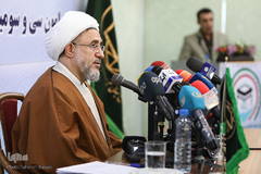 نشست خبری آیت‌الله محسن اراکی، دبیرکل مجمع جهانی تقریب مذاهب اسلامی