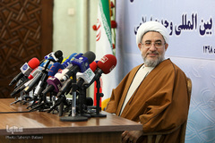 نشست خبری آیت‌الله محسن اراکی، دبیرکل مجمع جهانی تقریب مذاهب اسلامی