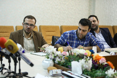 نشست خبری مجتبی ایزدی، مدیر شبکه رادیویی قرآن