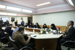 نشست خبری مجتبی ایزدی، مدیر شبکه رادیویی قرآن