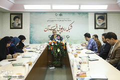 نشست خبری مجتبی ایزدی، مدیر شبکه رادیویی قرآن