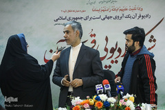 نشست خبری مجتبی ایزدی، مدیر شبکه رادیویی قرآن