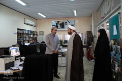 بازدید  حجت الاسلام والمسلمین مهدی فرمانیان، معاون امور بین الملل مجمع جهانی اهل بیت(ع) از ایکنا