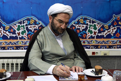 حجت الاسلام والمسلمین مهدی فرمانیان، معاون امور بین الملل مجمع جهانی اهل بیت(ع)