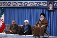 دیدار میهمانان کنفرانس بین‌المللی وحدت‌اسلامى‌ با رهبر انقلاب