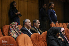 احمد مسجدجامعی، عضو شورای شهر تهران در مراسم اختتامیه بیست و ششمین جشنواره ملی کتاب سال دانشجویی