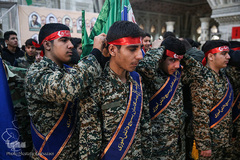 تجدید میثاق سازمان بسیجیان با  آرمان های امام خمینی (ره) معمار کبیر انقلاب اسلامی