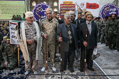 تجدید میثاق سازمان بسیجیان با  آرمان های امام خمینی (ره) معمار کبیر انقلاب اسلامی