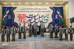 تجدید میثاق سازمان بسیجیان با  آرمان های امام خمینی (ره) معمار کبیر انقلاب اسلامی