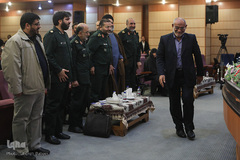 آئین رونمایی از تولیدات جدید فرهنگی و هنری بسیج