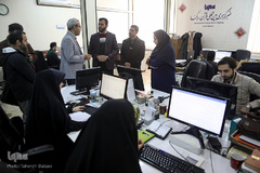 بازدید مسئول دارالقرآن بسیج از ایکنا