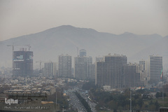 آلودگی شهر تهران، دوشنبه ۱۱ آذر