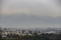 آلودگی شهر تهران، دوشنبه ۱۱ آذر