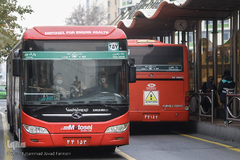 آلودگی شهر تهران، دوشنبه ۱۱ آذر