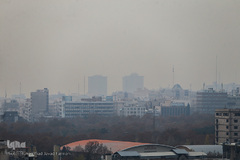 آلودگی شهر تهران، دوشنبه ۱۱ آذر