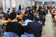 بازدید حجت الاسلام والمسلمین سیدمحمدعلی آل‌هاشم، نماینده ولی فقیه در آذربایجان شرقی از سلف سرویس دانشگاه تبریز