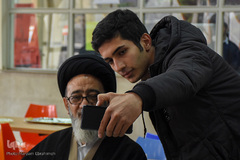 بازدید حجت الاسلام والمسلمین سیدمحمدعلی آل‌هاشم، نماینده ولی فقیه در آذربایجان شرقی از سلف سرویس دانشگاه تبریز