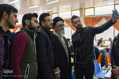 بازدید حجت الاسلام والمسلمین سیدمحمدعلی آل‌هاشم، نماینده ولی فقیه در آذربایجان شرقی از سلف سرویس دانشگاه تبریز