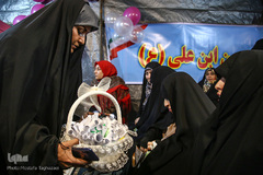 جشن ازدواج زوج جهادگر در میان اهالی محروم کوره پزخانه‌های اسلام آباد نظامی شهرری