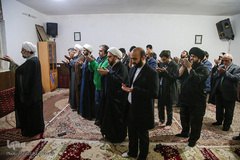 جشن ازدواج زوج جهادگر در میان اهالی محروم کوره پزخانه‌های اسلام آباد نظامی شهرری