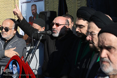 مراسم تشییع پیکر مرحوم «موسوی قهار» مداح و مناجات خوان پیشکسوت