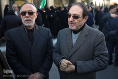 مراسم تشییع پیکر مرحوم «موسوی قهار» مداح و مناجات خوان پیشکسوت