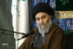 حجت الاسلام ابوالفتح دعوتی در مراسم حسینیه قرآن و عترت بنیاد قرآن