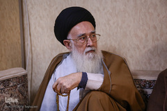 آیت الله سید محمد قائم مقامی در مراسم حسینیه قرآن و عترت بنیاد قرآن