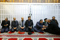 مراسم ختم مرحوم سید قاسم موسوی قهار