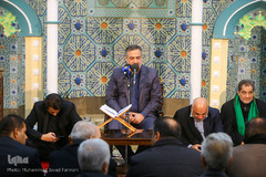 احمد ابوالقاسمی در مراسم ختم موسوی قهار