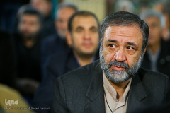 سیدعلی سرابی در مراسم ختم موسوی قهار