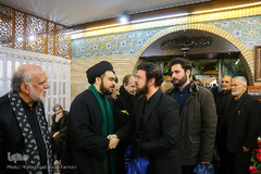 محمدحسین محمدزاده، مدیر اسبق شبکه قرآن در مراسم ختم موسوی قهار