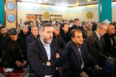 منصور قصری زاده،‌قاری قرآن در مراسم ختم موسوی قهار